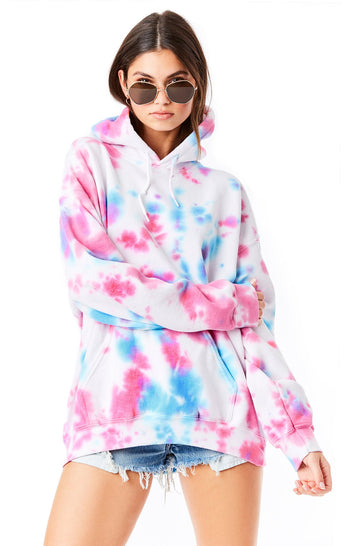 SPLOTCH TIE DYE HOODIE