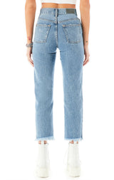 EMELIA RHINESTONE DRAGON JEAN
