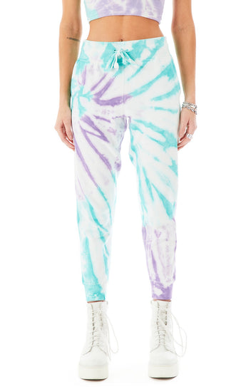 FIREWORK TIE DYE SWEATPANTS