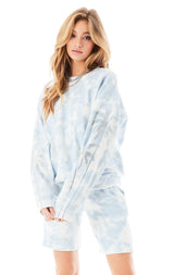 CLOUD TIE DYE SWEAT SHORTS