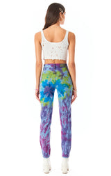 ALEXANDER SPLOTCH TIE DYE DENIM JEAN