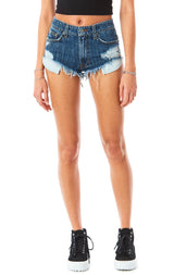 MOGAN AGATE DENIM SHORT