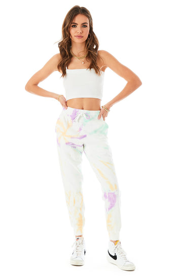 FIREWORK TIE DYE SWEATPANTS