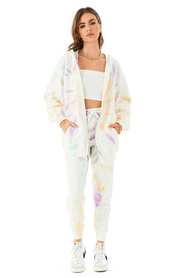 FIREWORK TIE DYE SWEATPANTS