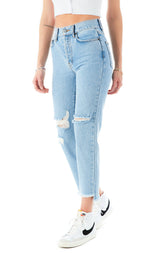 EMELIA SOFIA SHREDDED JEAN
