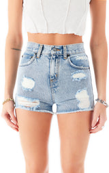ALICE GOLDSTONE DENIM SHORTS