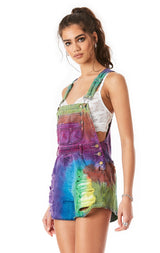 TIE DYE SHORTALL