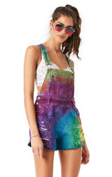 TIE DYE SHORTALL