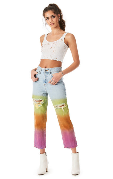 HERMIA DIP DYE DENIM JEAN