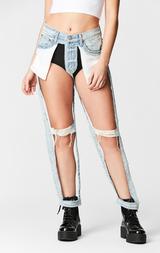 EXTREME CUTOUT JEAN