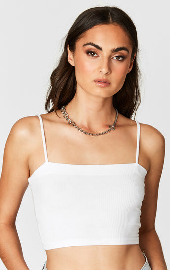 Carmar Denim: CHAIN NECKLACE WITH BAR AND FLAT - NECKLACE