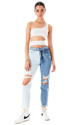 EMELIA JACKSON SPLICED JEAN 1