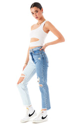 EMELIA JACKSON SPLICED JEAN 2