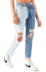 EMELIA JACKSON SPLICED JEAN 4