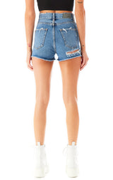 ALICE SEREN DENIM SHORTS