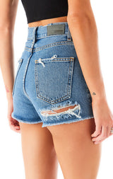 ALICE SEREN DENIM SHORTS