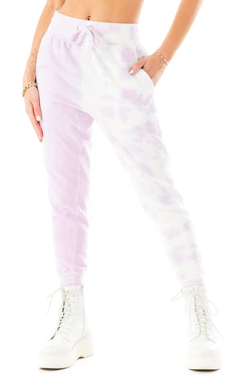 DIAGONAL DIP DYE SWEATPANTS