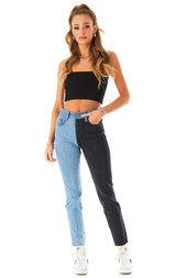 ALEXANDER SPLICED JEAN