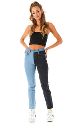 ALEXANDER SPLICED JEAN