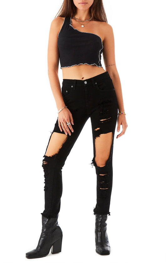 MIA CROPPED SLIM FIT JEAN 1