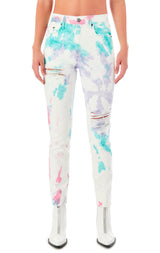 ALEXANDER POLLOCK TIE DYE DENIM JEAN