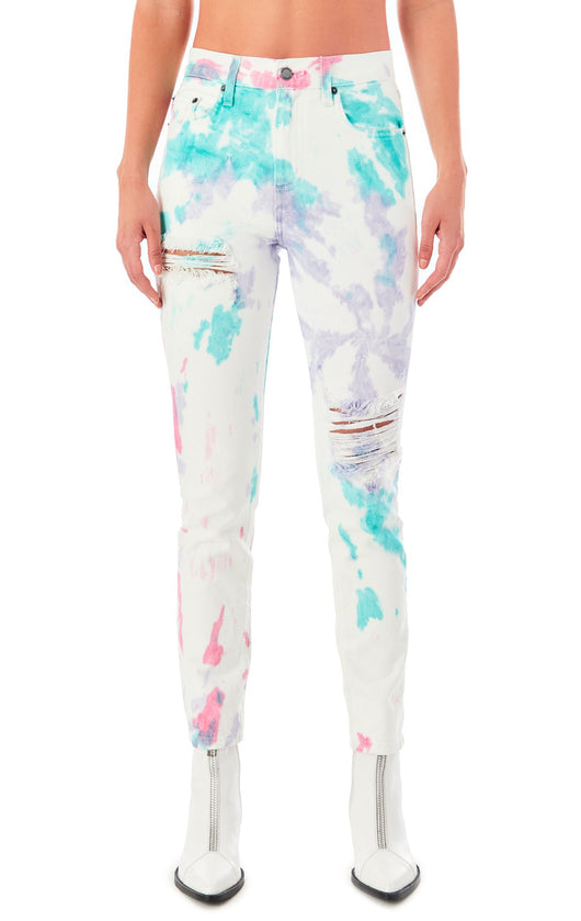 ALEXANDER POLLOCK TIE DYE DENIM JEAN