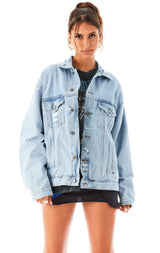 AUDREY AKOYA DENIM JACKET 4