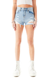 ALICE SPINEL DENIM SHORTS 4