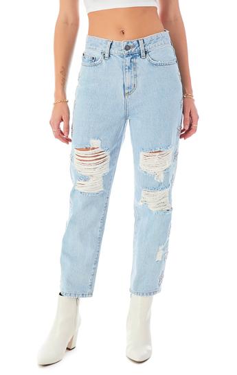 HERMIA KEIRA RHINESTONE STAR JEAN