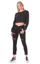 MIA DOUBLE CHAIN JEAN