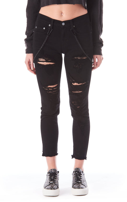 MIA DOUBLE CHAIN JEAN