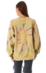 SHOOTING STAR TIE DYE SWEATSHIRT