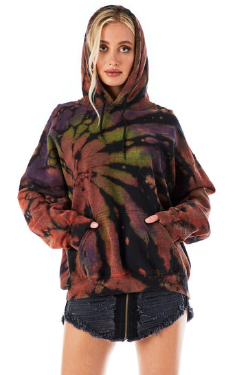 KALEIDOSCOPE TIE DYE HOODIE