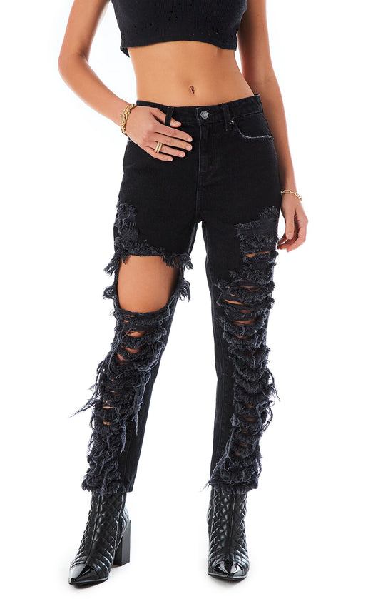 HERMIA ADDISON BLACK JEAN