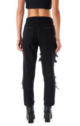 HERMIA ADDISON BLACK JEAN