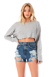 ALICE AGATE DENIM SHORT