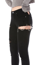MIA SIDE CHAIN JEAN