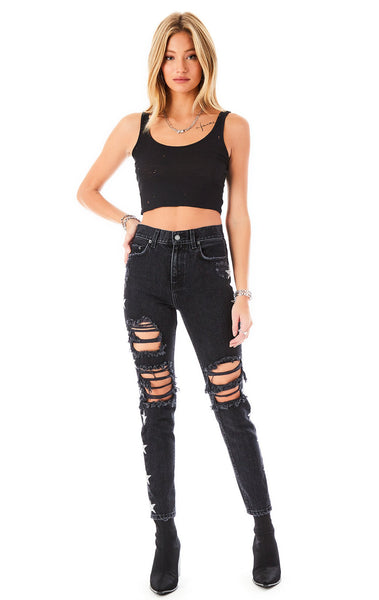 ALEXANDER NOVA RHINESTONE STAR JEAN