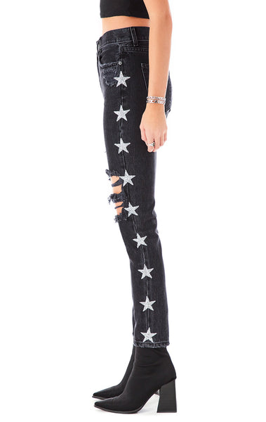 ALEXANDER NOVA RHINESTONE STAR JEAN