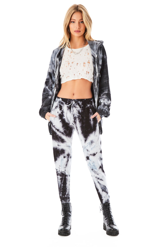 SPIRAL TIE DYE SWEATPANTS