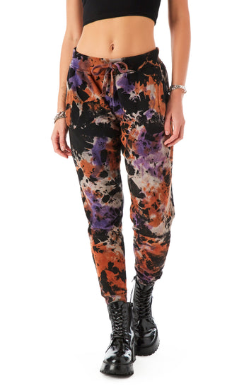SMOKE TIE DYE SWEATPANTS