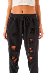 RIPPED SWEATPANTS
