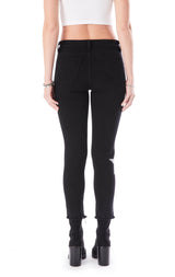 MIA RHINESTONE STAR PATCH JEAN