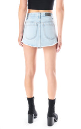 LEATRICE AZALEA BUTTON FRONT SKIRT