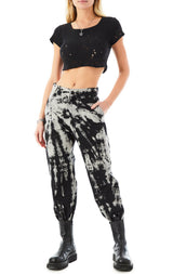 BLEACH SPIRAL CARGO PANT