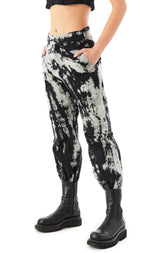 BLEACH SPIRAL CARGO PANT
